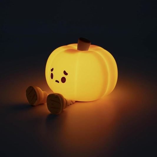 Cute Pumpkin Night Light, Halloween Decoration Rechargeable Table Lamp, Bedside Lamp, Cell Phone Holder with Touch Sensor for Bedroom, Living Room, Thanksgiving Decoration,2024 New Night Light, Gift for Family and Friends, Children like Night Light