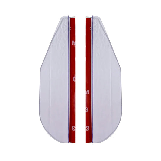 2PCS Car Rearview Mirror Rain Eyebrow Carbon Fiber Sun Visor Shade Cover Protector Clear Vision for Rain Car Mirror Accessories