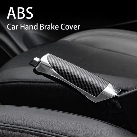 Universal Auto Car ABS Handbrake Cover Handle Protector Hand Brake Sleeve Protection Cover Car Modificate Accessories Case